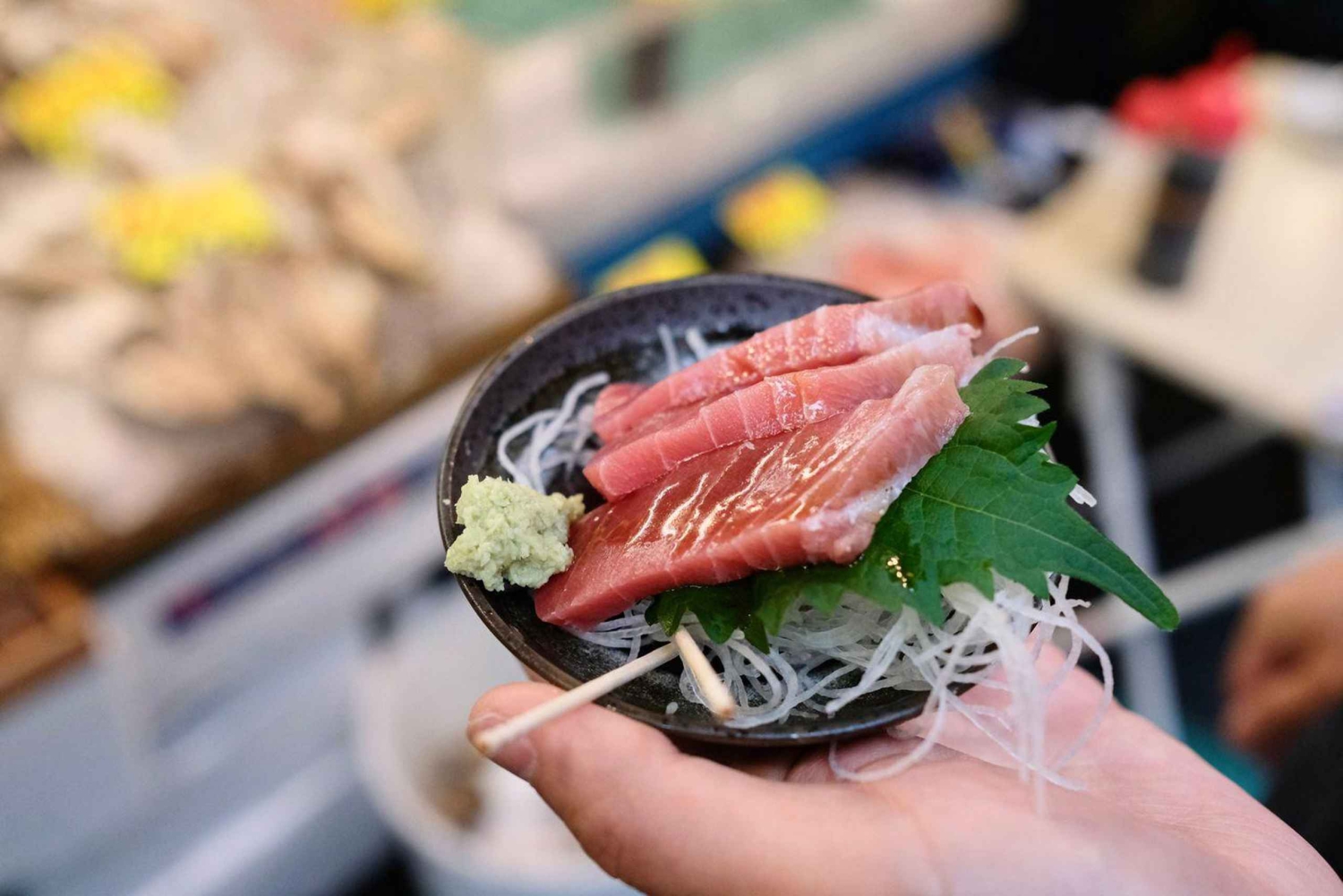 Tsukiji Vismarkt Streetfood en Cultuur Wandeltour