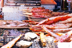 Targ rybny Tsukiji: wycieczka piesza po ulicach pełnych jedzenia i kultury