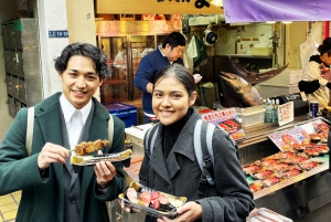 Targ rybny Tsukiji: wycieczka piesza po ulicach pełnych jedzenia i kultury