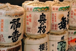 Onbeperkt sake proeven met sushi omakase-proeverij in Tokio