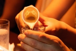Onbeperkt sake proeven met sushi omakase-proeverij in Tokio