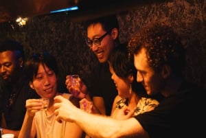 Onbeperkt sake proeven met sushi omakase-proeverij in Tokio