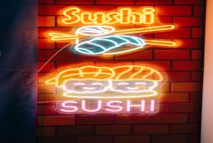 Onbeperkt sake proeven met sushi omakase-proeverij in Tokio