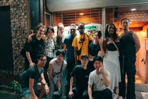 Onbeperkt sake proeven met sushi omakase-proeverij in Tokio