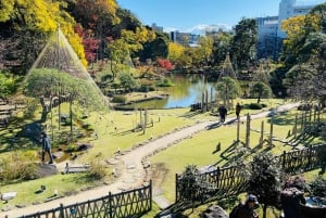 Waseda: Warsztat farbiarski i ogród japoński