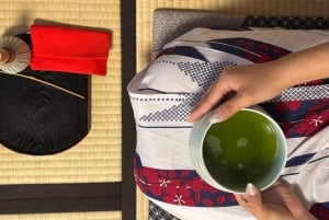 Yokohama : Teceremoni med sötsaker och souvenir