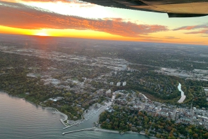 Burlington: Scenisk flyoplevelse langs Ontariosøens kystlinje