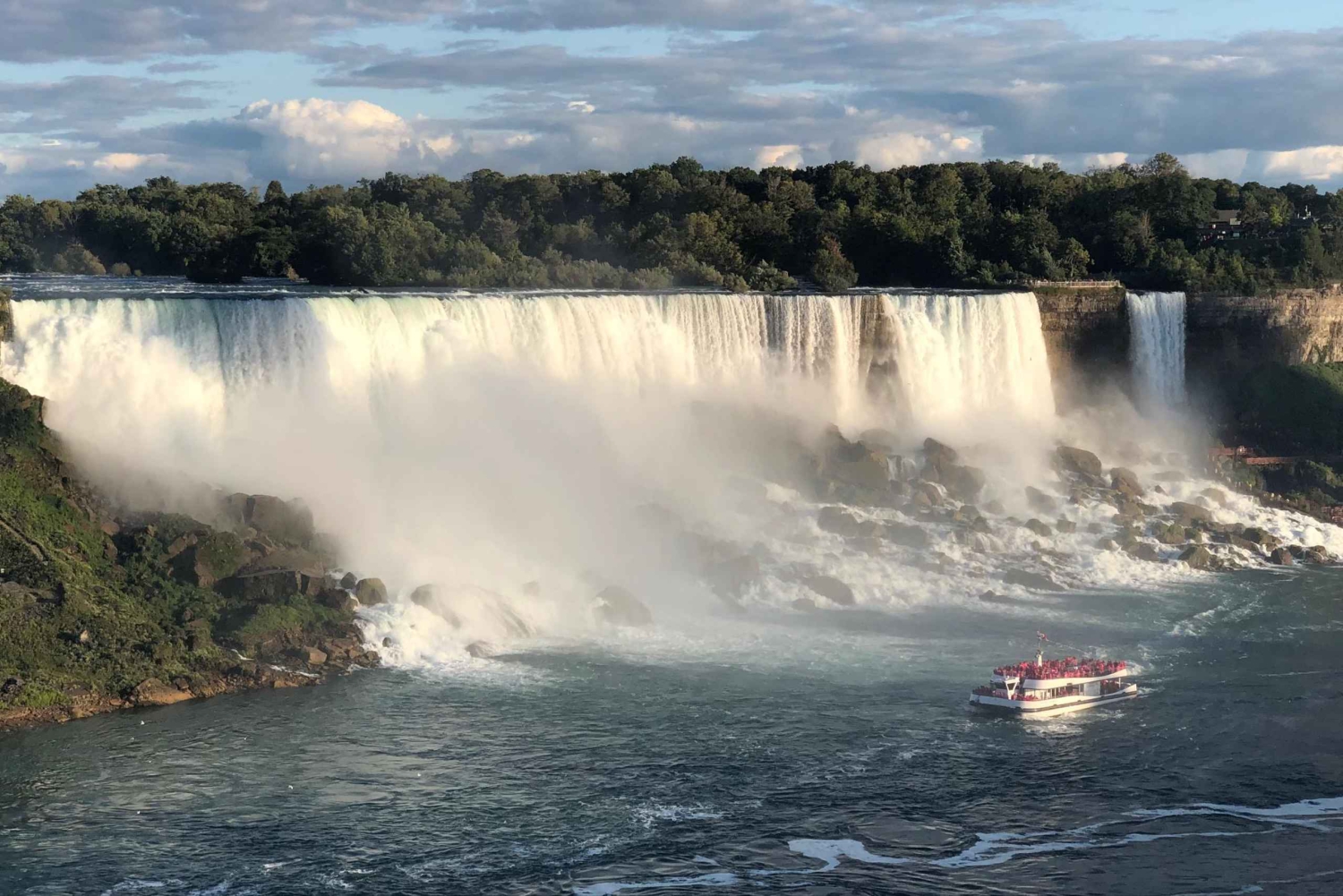 Tour per piccoli gruppi alle cascate con torre, Journey e barca - Da TO