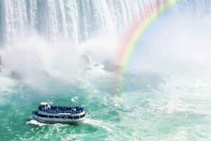 Au départ de Toronto : visite en bus des chutes du Niagara avec croisière