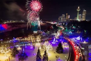 De Toronto: Festival de Luzes de Inverno nas Cataratas do Niágara