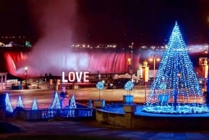 De Toronto: Festival de Luzes de Inverno nas Cataratas do Niágara