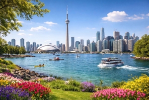 Montreal: Toronto & Niagara Falls Tour with Train & Hotel
