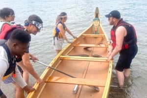 Ochtend peddelen op de eilanden van Toronto