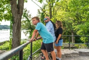 Niagara Falls: USA- og Canada-tur med bådtur + frokost