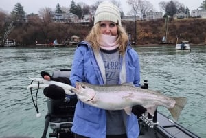 Niagara-joen kalastus charter Lewistonissa New Yorkissa