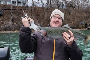 Niagara-joen kalastus charter Lewistonissa New Yorkissa