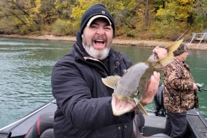 Niagara-joen kalastus charter Lewistonissa New Yorkissa