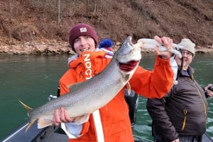 Niagara-joen kalastus charter Lewistonissa New Yorkissa