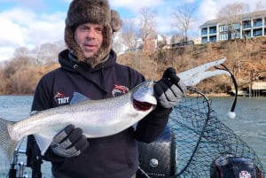 Niagara-joen kalastus charter Lewistonissa New Yorkissa