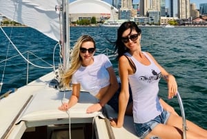 Navegando no porto - experiência prática de navegação em Toronto