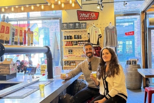 Toronto: Distillery District öl- och ostprovning