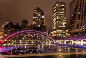 Toronto: Geführte Stadtführung Festive Lights Bus Tour