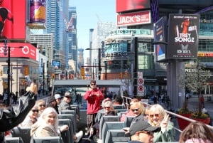 Toronto : visite en bus à arrêts multiples à arrêts multiples avec croisière sur le port