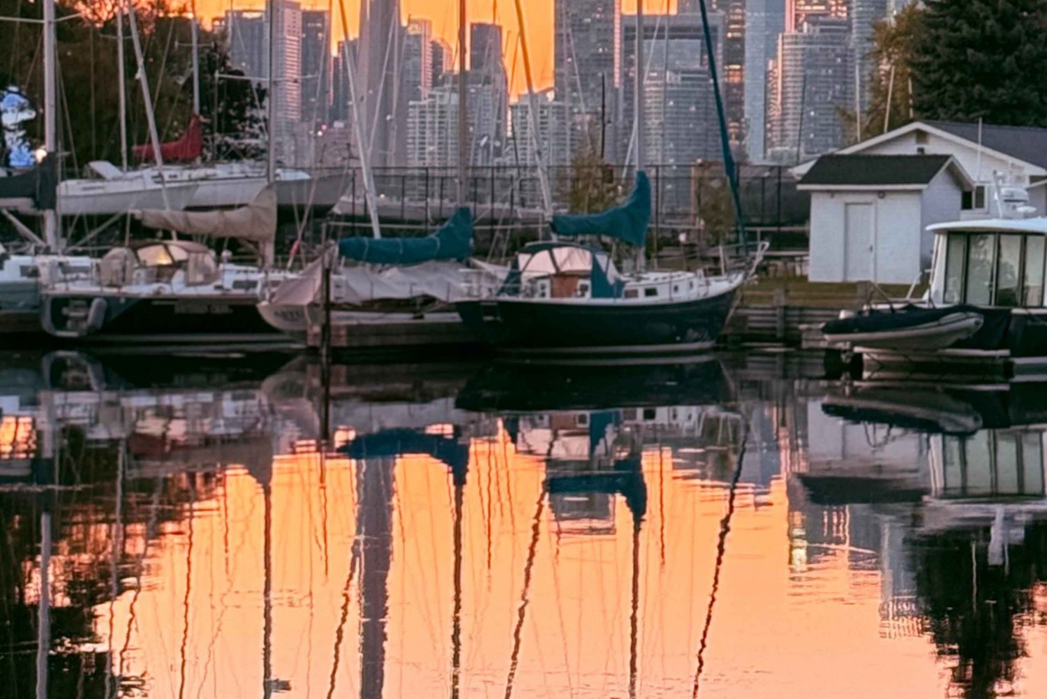 Walk on Toronto Islands with Photos and View of City Lights