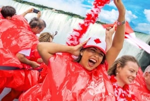 Niagara Falls Day Tour with Boat Ride & Journey Behind Falls
