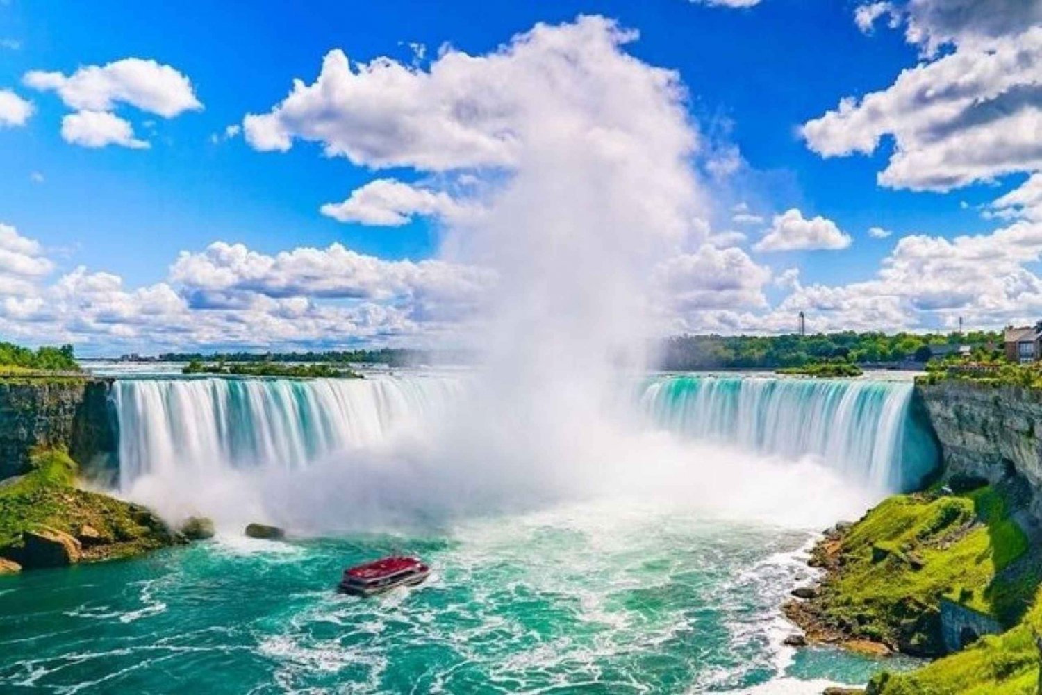 Toronto: Niagara Falls Day Trip with Niagara Cruise & Lunch