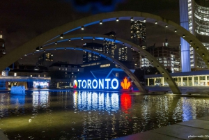 Toronto: Nattlig sightseeingtur på en dobbeltdekkerbuss