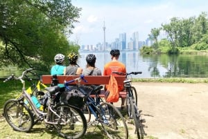 Toronto Waterfront en eilanden begeleide fietstocht