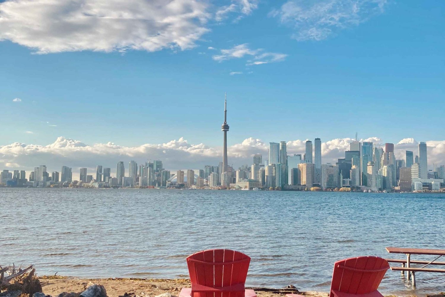 Toronto: Toronto Islands Fall wandeltour