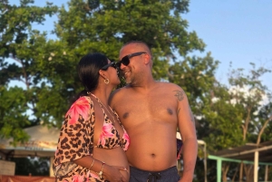 Buccoo Reef Beach-grilling