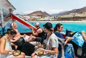 Fuerteventura: Glass Bottom Boat Cruise with Lunch & Drinks