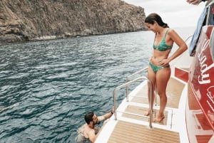 Los Cristianos: Eco-Yacht Whale Watching Cruise with Swim