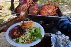 Tobago: Coral Reef Boat Tour with BBQ and Transfer