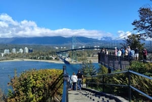 5TOUR+Lux Car+CAPILANO SUS BR+STANLEY PARK+DAM+LAKE+HATCHERY