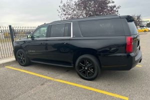 Calgary lufthavn: Privat transport til Vancouver