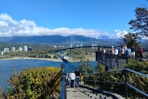 キャピラノ橋＋グラウス山＋スタンレー公園＋ダム＋湖＋孵化場／車／9ヶ所