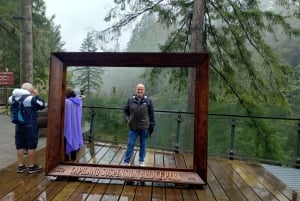 キャピラノ橋＋グラウス山＋スタンレー公園＋ダム＋湖＋孵化場／車／9ヶ所