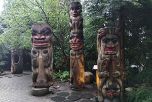 キャピラノ橋＋グラウス山＋スタンレー公園＋ダム＋湖＋孵化場／車／9ヶ所