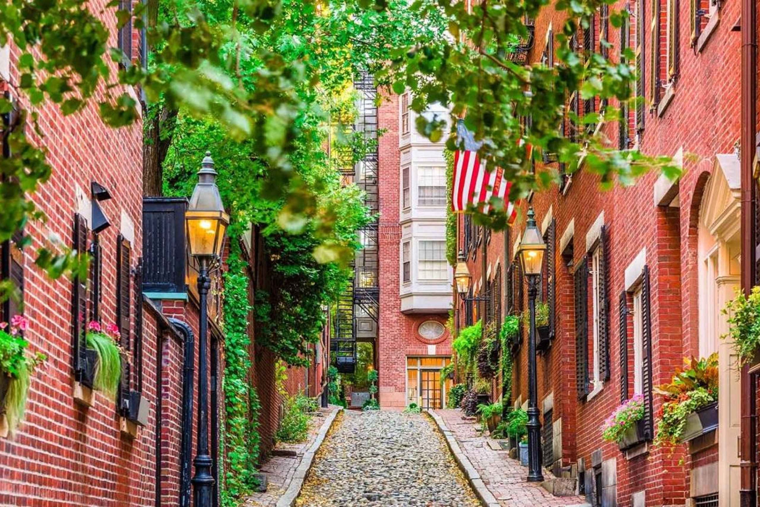 Из Бостона: Публичный сад, Бикон-Хилл и другие достопримечательности, полудневная экскурсия