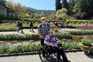 Au départ de Vancouver : excursion privée d'une journée à Victoria et aux jardins Butchart