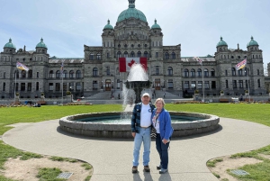 Au départ de Vancouver : excursion privée d'une journée à Victoria et aux jardins Butchart