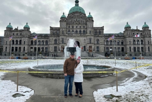 Au départ de Vancouver : excursion privée d'une journée à Victoria et aux jardins Butchart