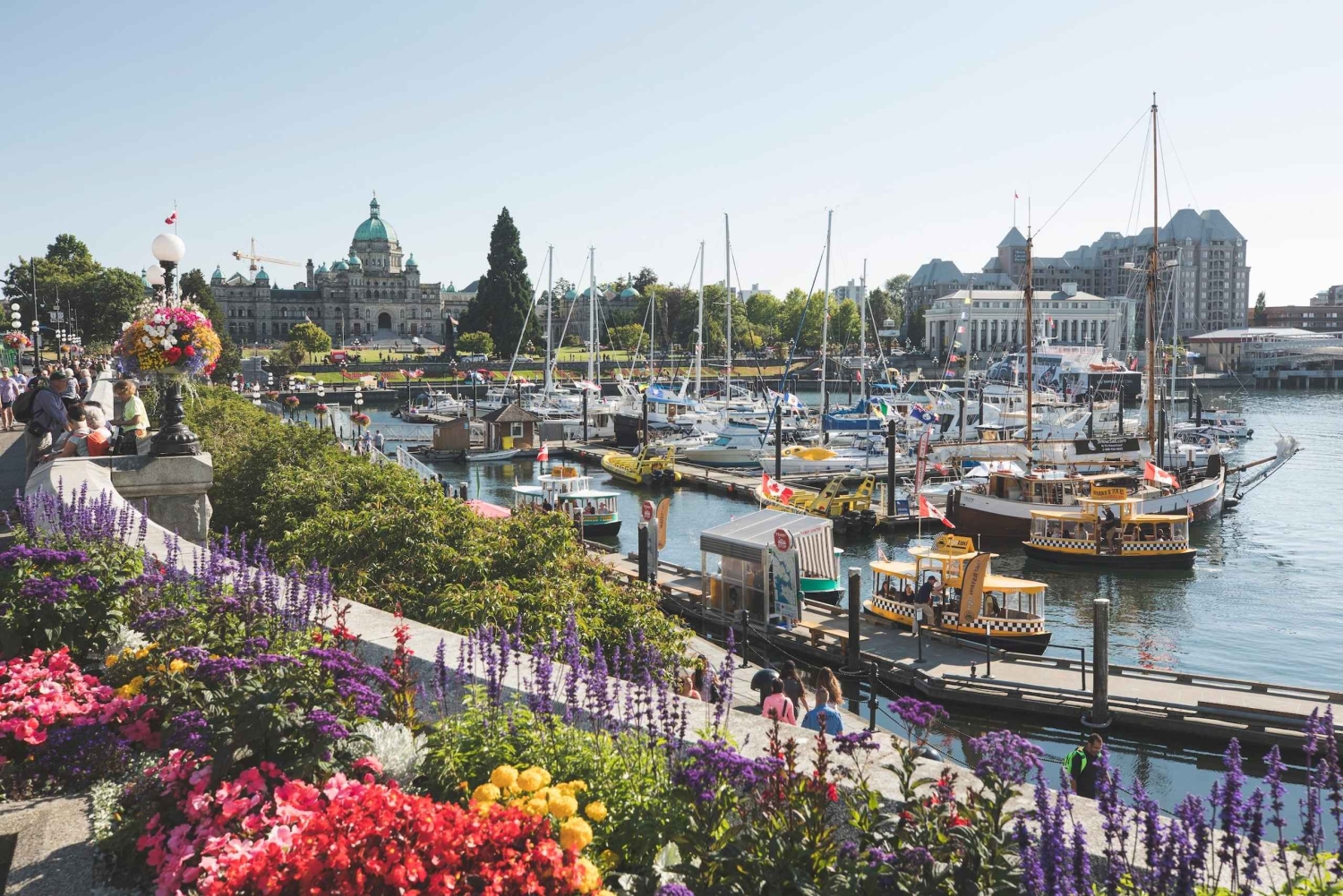 Fra Vancouver: Victoria-tur med ferge og Butchart Gardens
