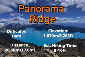 Garibaldi Park/ Panorama Ridge/ Hiking Day Trip