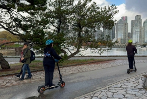 Flott rundtur i Vancouver med EUC og e-scootere