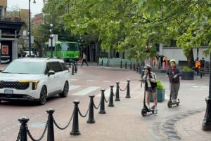 Flott rundtur i Vancouver med EUC og e-scootere